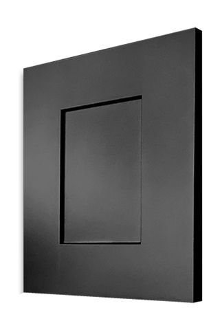 Shaker Charcoal sample door